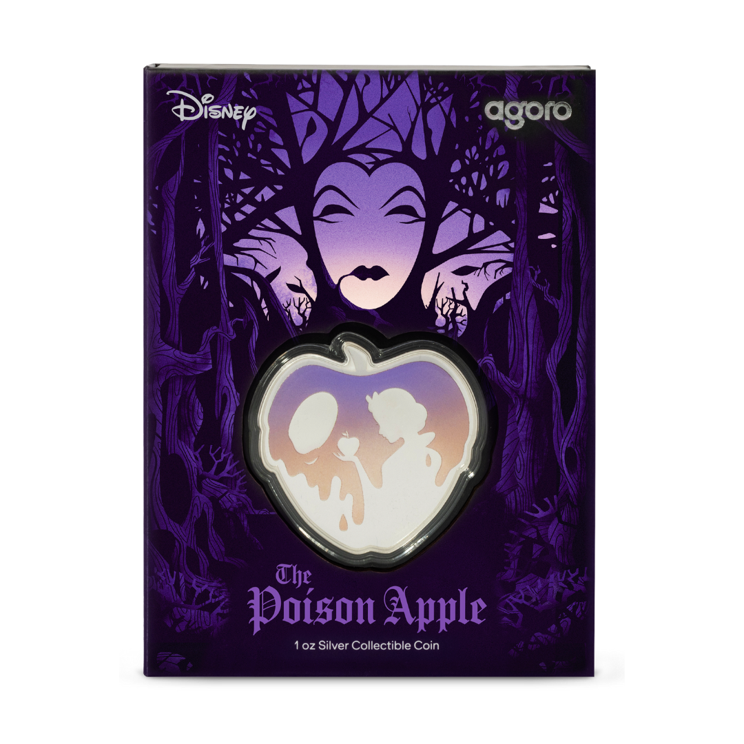 Disney - The Poison Apple 1oz Silver Coin