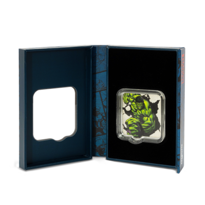 Marvel Smash Series - 1. Hulk Smash 2oz Silver Coin