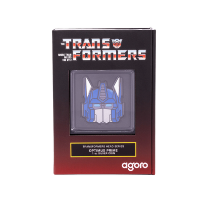 Transformer Heads - Optimus Prime 1oz Silver Coin