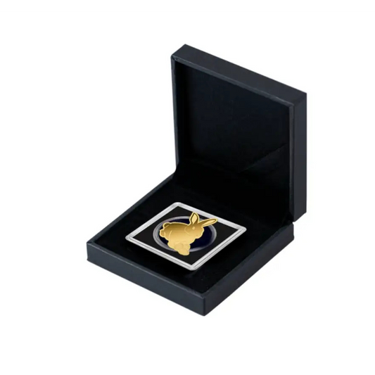 Easter Bunny - Gold Gift -  In Gift Box