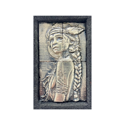 The Warrior Beauty - Silver Punk
