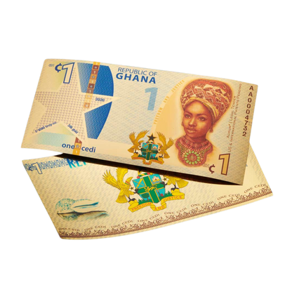 2020 Republic of Ghana 1/1000oz Aurum Gold Note