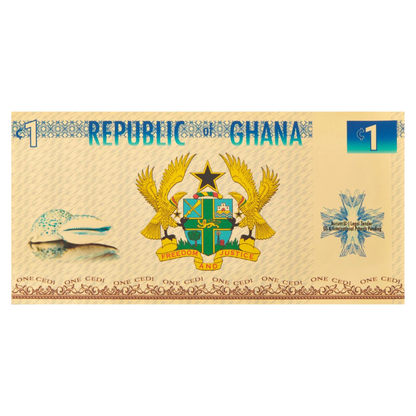 2020 Republic of Ghana 1/1000oz Aurum Gold Note