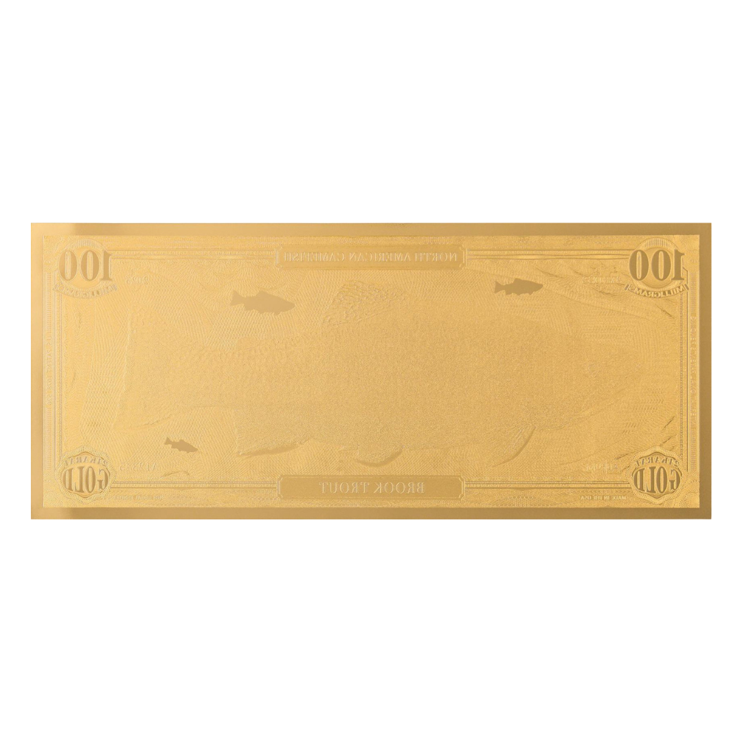 Brook Trout Aurum Gold Note