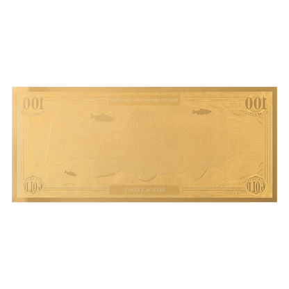 Brook Trout Aurum Gold Note