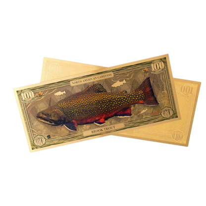 Brook Trout Aurum Gold Note