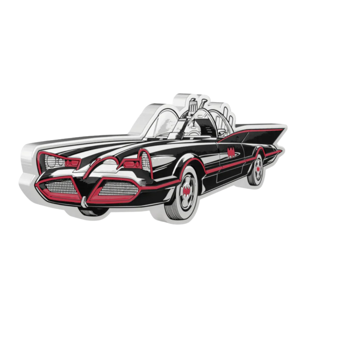 BATMAN™66 - Batmobile 1oz Silver Collectible Coin