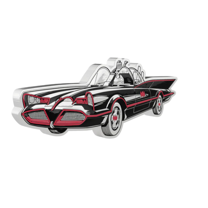 BATMAN™66 - Batmobile 1oz Silver Collectible Coin