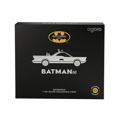 BATMAN™66 - Batmobile 1oz Silver Collectible Coin