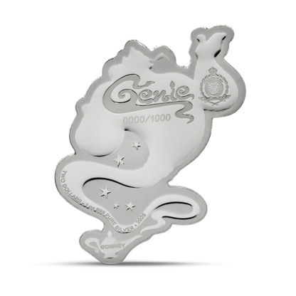 Disney - Aladdin - Genie: 6 1oz Silver Coin
