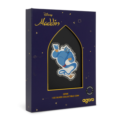Disney - Aladdin - Genie: 6 1oz Silver Coin