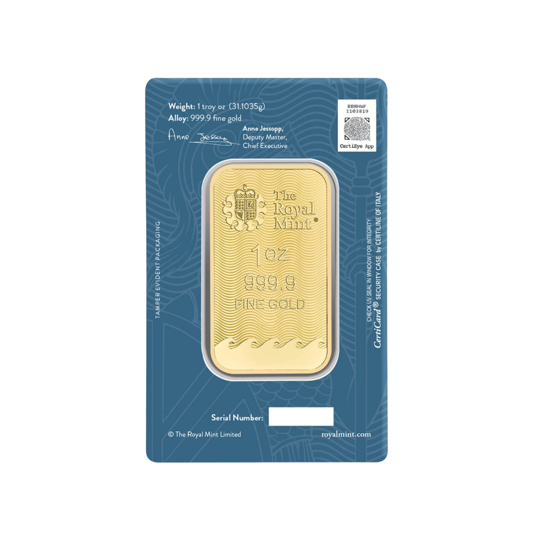 1oz Britannia Gold Bar
