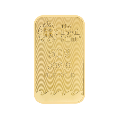 50g Britannia Gold Bar