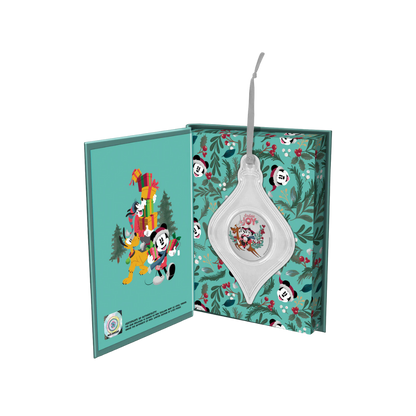 Disney Season's Greetings 1oz Silver Coin 2023