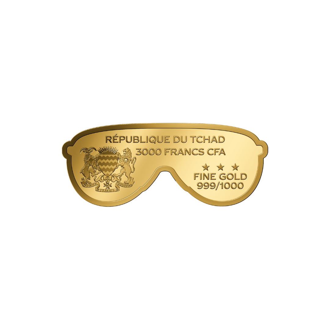 Coca Cola Sunglasses - Gold Gift
