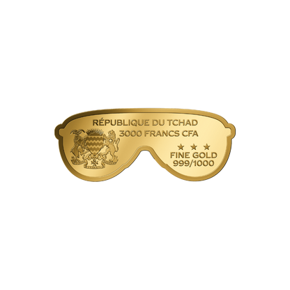 Coca Cola Sunglasses - Gold Gift