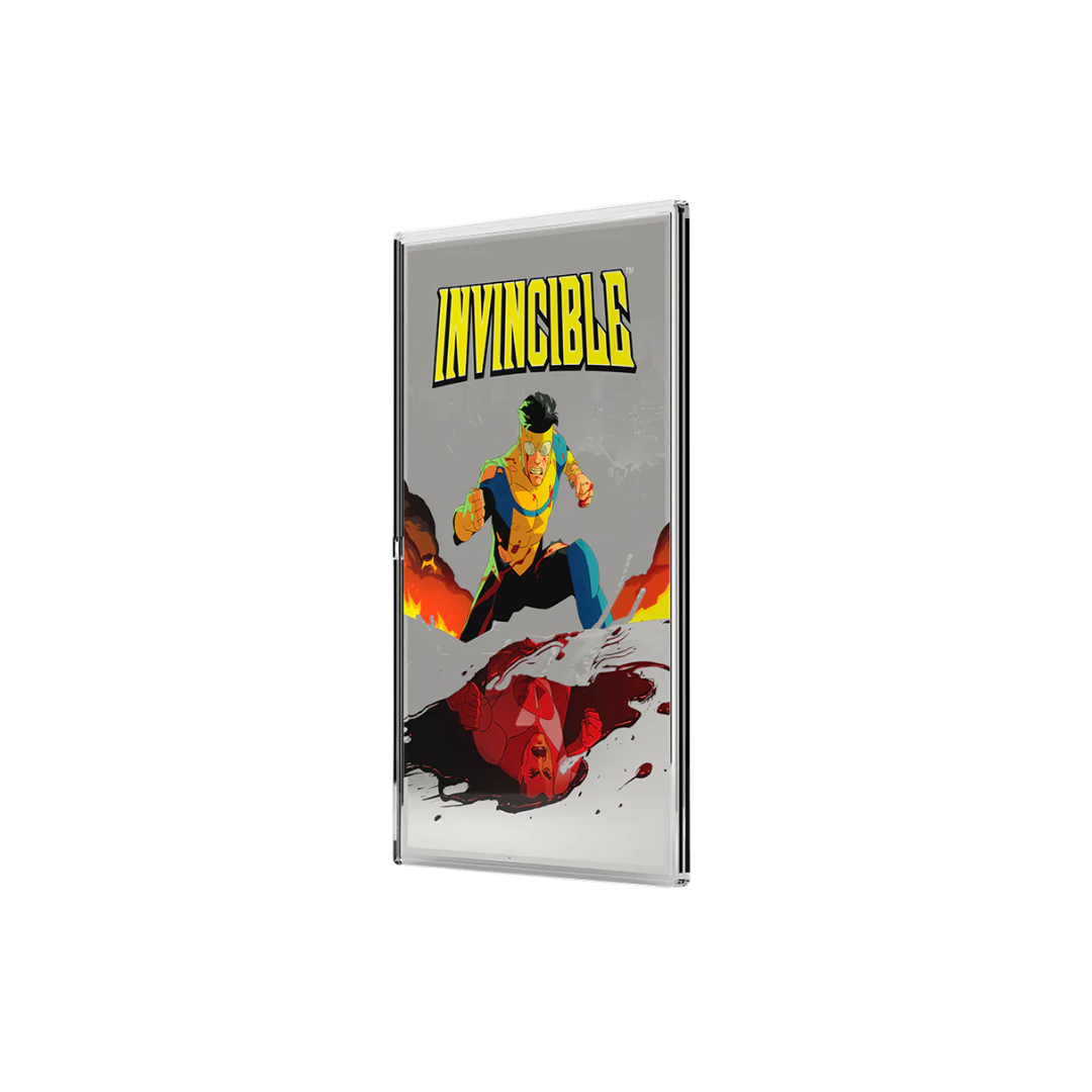 Invincible Season 2 Poster 1oz Silver Foil