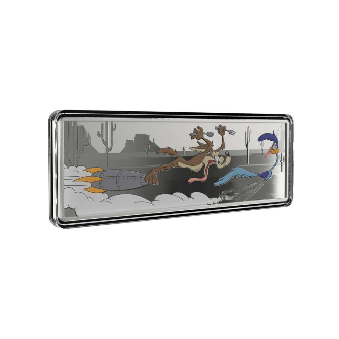 Looney Tunes - 3. Wile E. Coyote & Road Runner 1oz Silver Coin