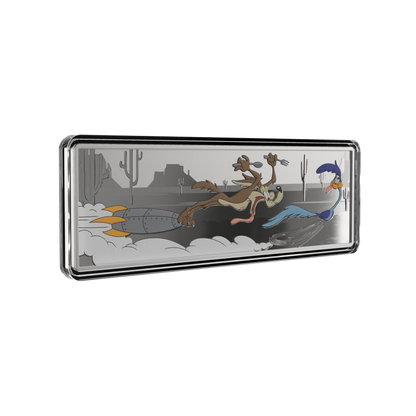 Looney Tunes - 3. Wile E. Coyote & Road Runner 1oz Silver Coin