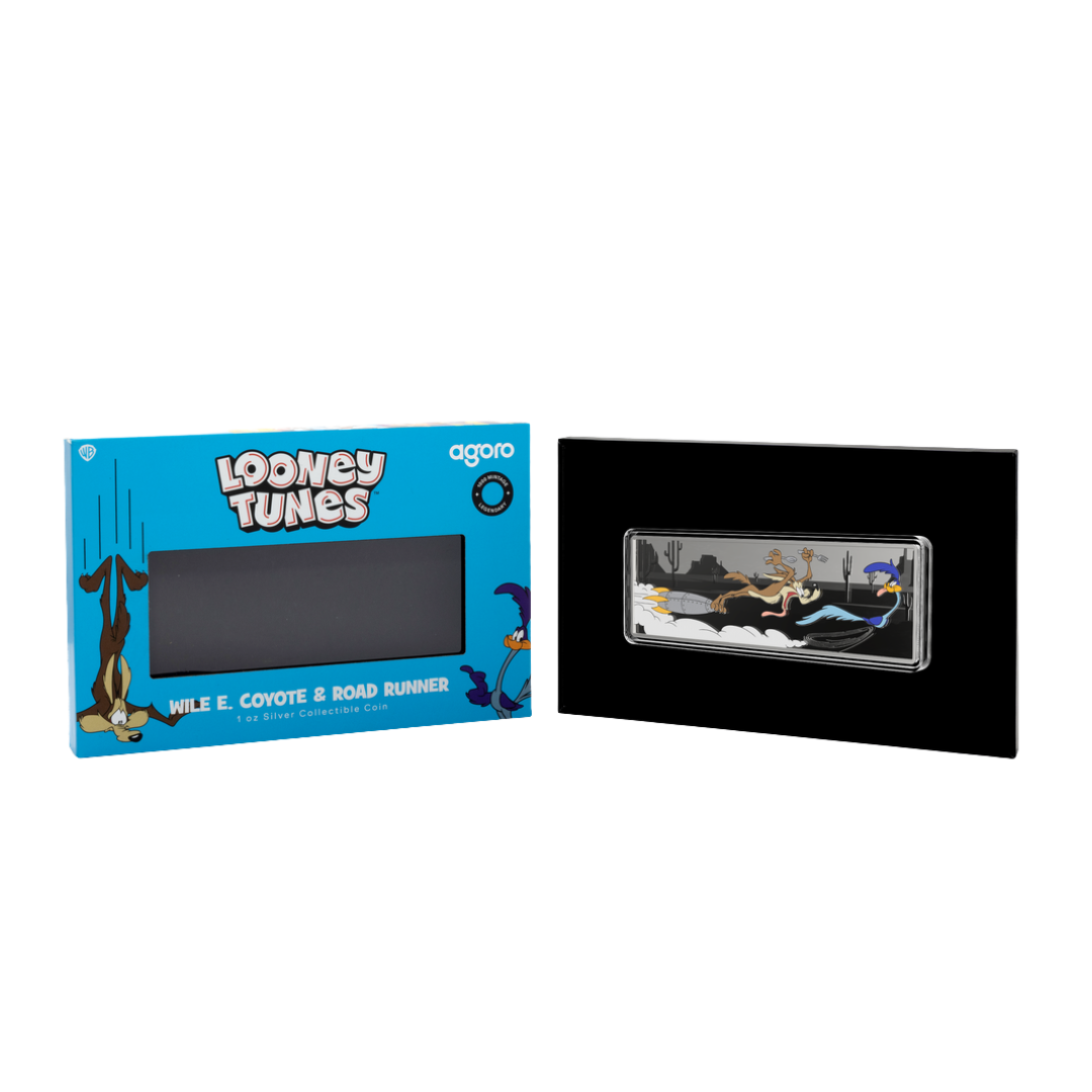 Looney Tunes - 3. Wile E. Coyote & Road Runner 1oz Silver Coin