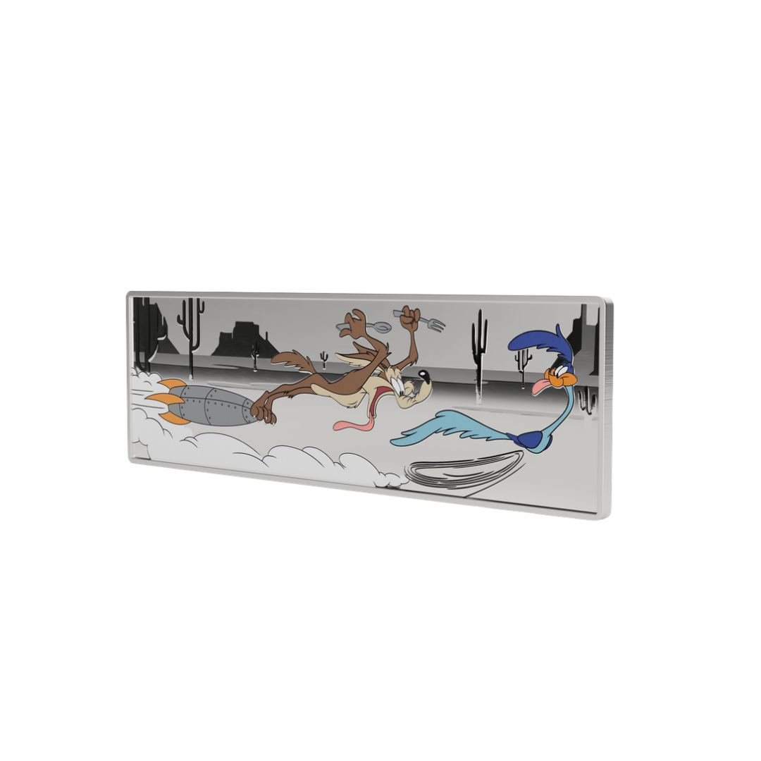 Looney Tunes - 3. Wile E. Coyote & Road Runner 1oz Silver Coin