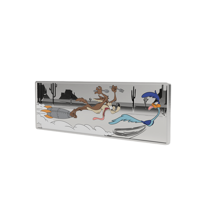 Looney Tunes - 3. Wile E. Coyote & Road Runner 1oz Silver Coin