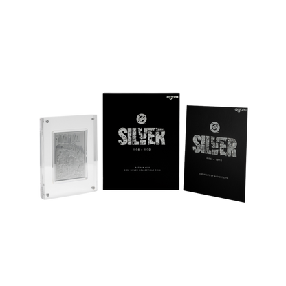 Warner Bros - 90 Years of DC Comics Silver Age -6. Batman #121 3oz Silver Coin