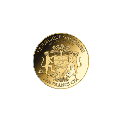 Kookaburra Coin Card - Gold Gift