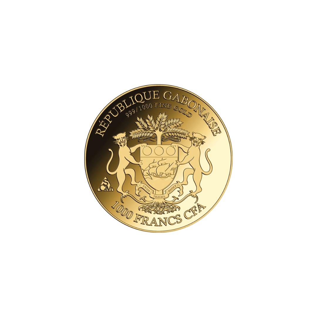 Panda Coin Card - Gold Gift