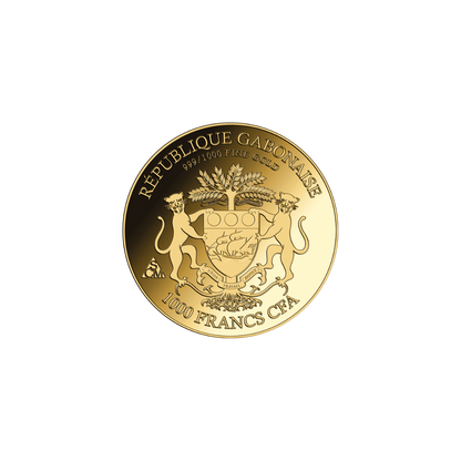 Panda Coin Card - Gold Gift