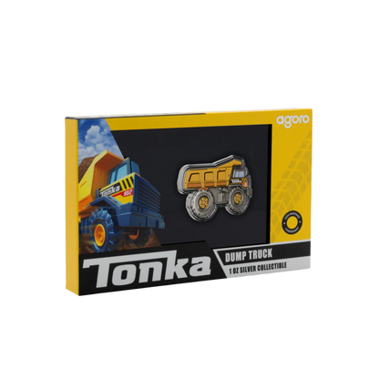 Hasbro - Tonka - Trucks - Dump Truck 1oz Silver Coin