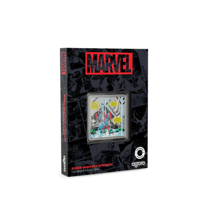Marvel - Spider-Man Iconic Moments - Spider-Man Finds Strength 1oz Silver Coin