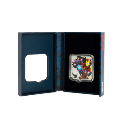 Marvel - Smash - Iron Man 'Zapt' 2oz Silver Coin