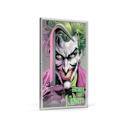 DC - Batman Three Jokers - The Clown 1oz Silver Foil