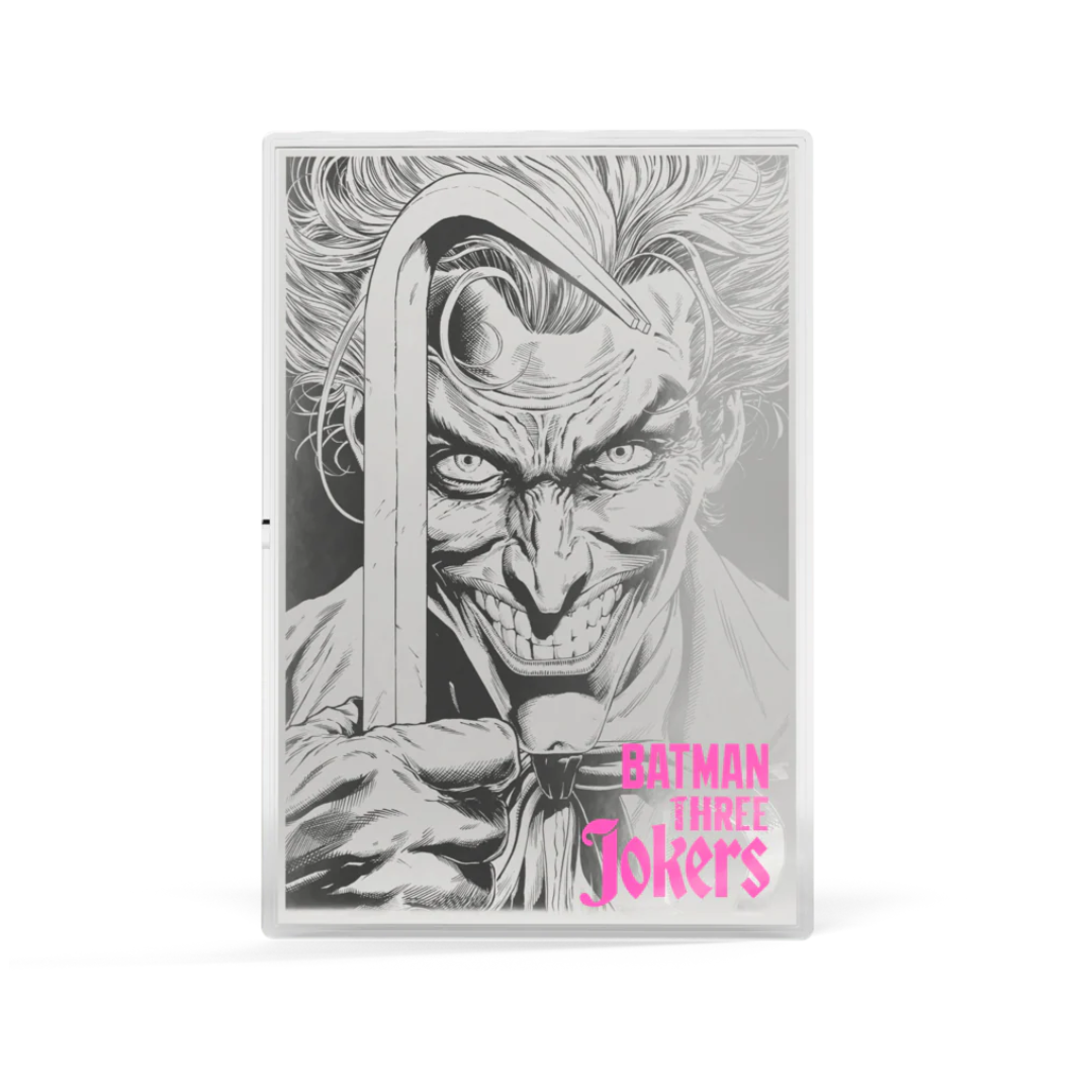 DC - Batman Three Jokers - The Clown 1oz Silver Foil