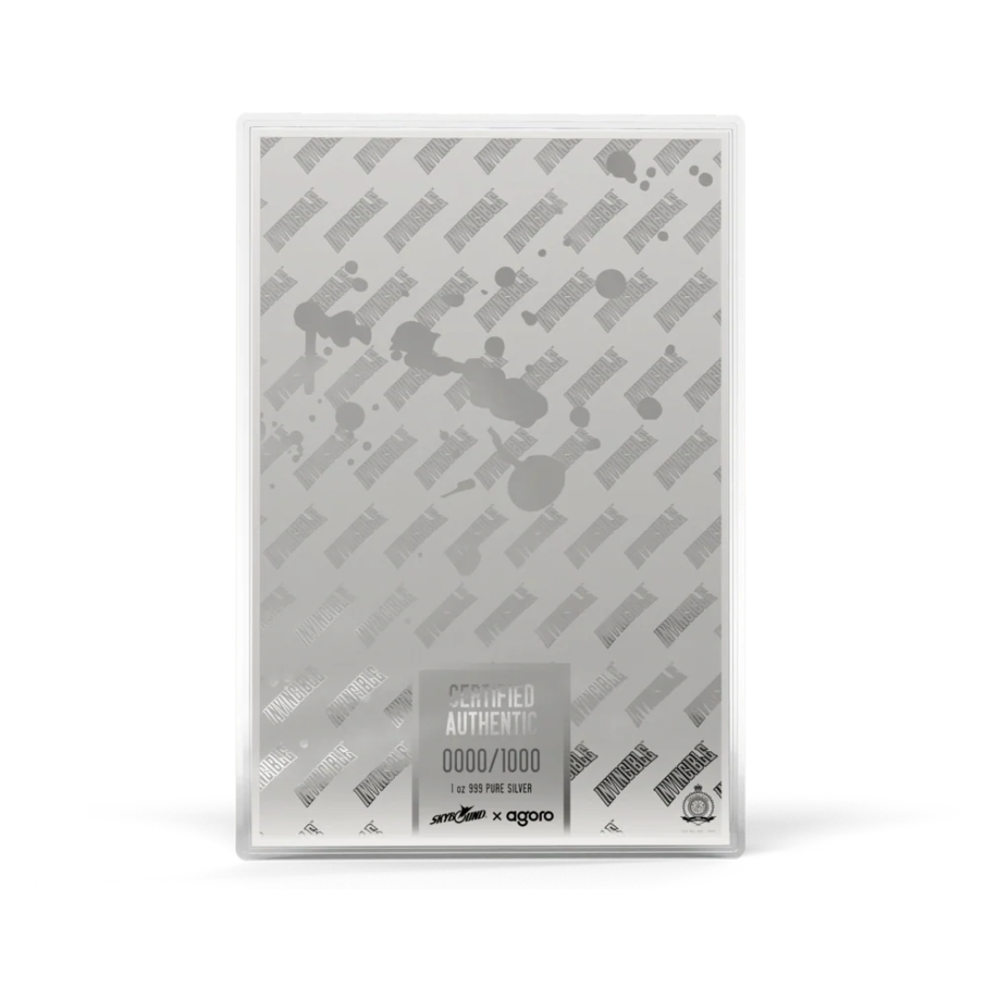 Skybound Invincible Season 3 Poster 1oz Silver Foil