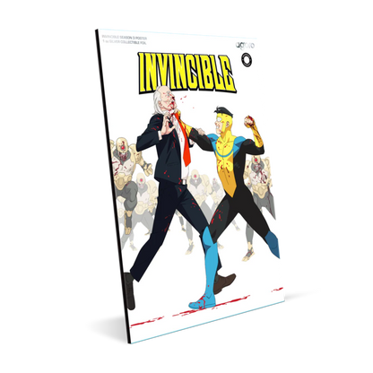 Skybound Invincible Season 3 Poster 1oz Silver Foil