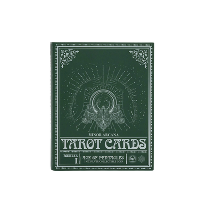 Agoro - Tarot Minor Arcana - 4. Aces of Pentacles 1oz Silver Coin