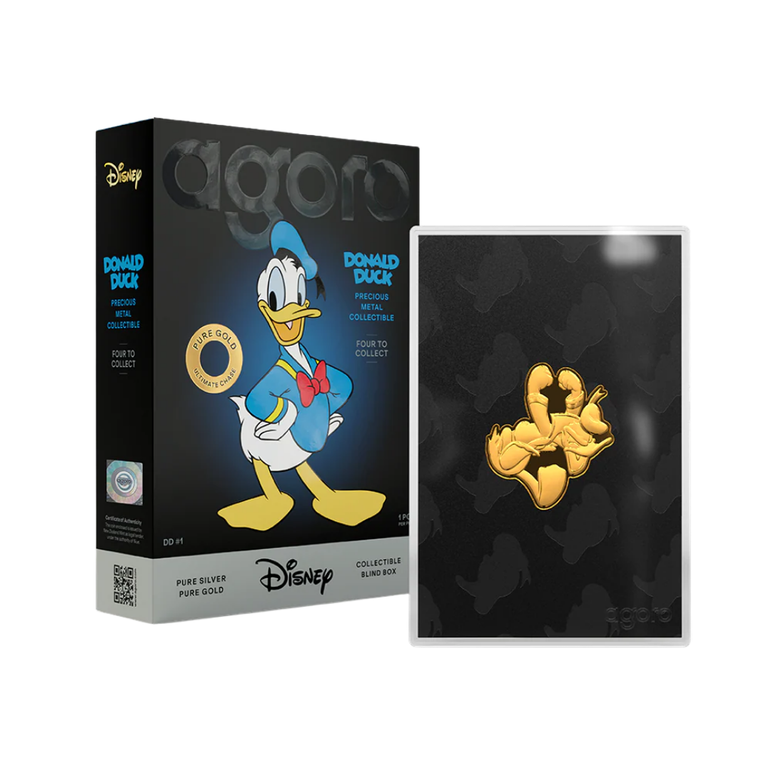 Disney - Donald Duck Blind Box - 1/2oz Silver Coin