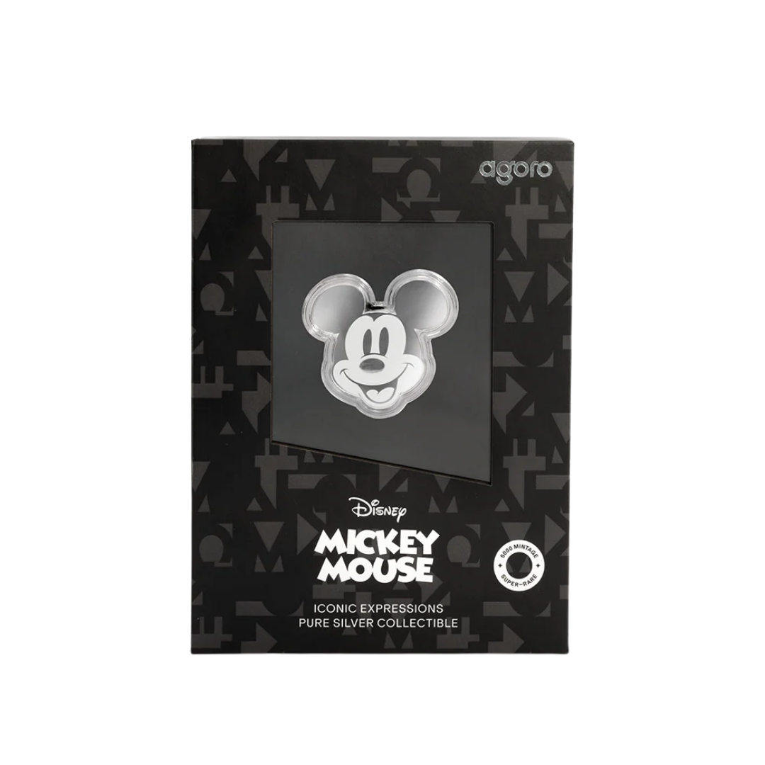 Disney - Iconic Expressions - 1. Mickey Mouse 1/2oz Silver Coin