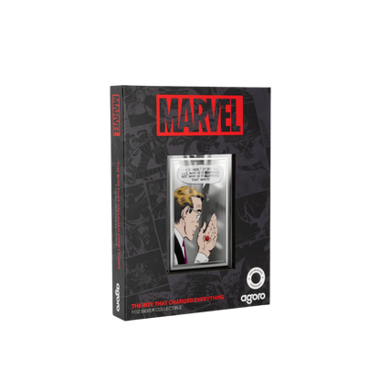 Marvel - Spider-Man Iconic Moments - 2. The Bite That Changed Everything 1oz Silver Coin