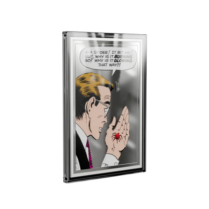 Marvel - Spider-Man Iconic Moments - 2. The Bite That Changed Everything 1oz Silver Coin