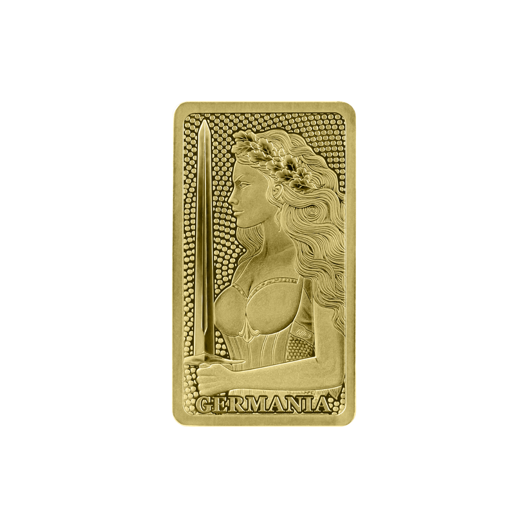 Germania Mint 1/200oz Au999.9 Stamped Bar