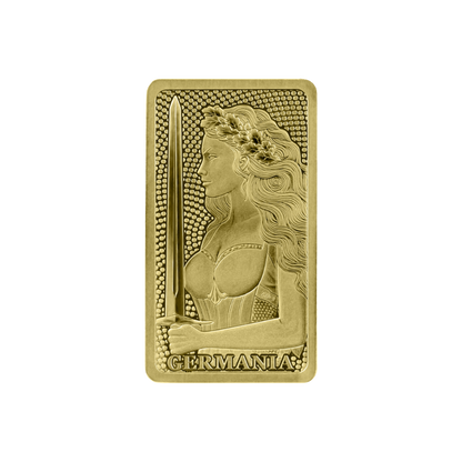 Germania Mint 1/100oz Au999.9 Stamped Bar