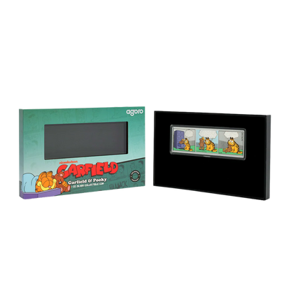 Garfield Comic set - 5. Garfield & Pooky 1oz Silver Coin