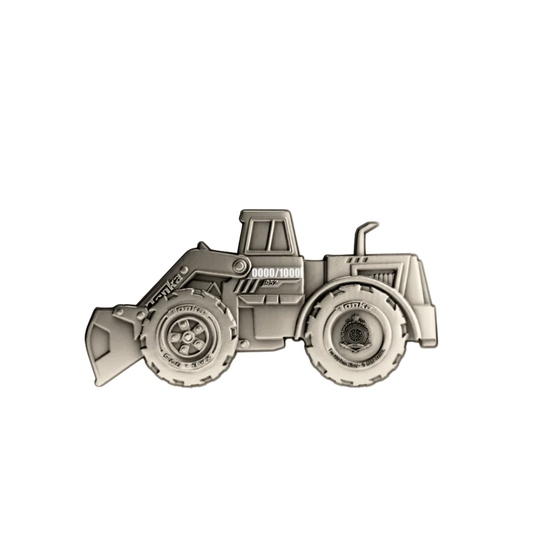 Tonka Trucks - 2. Front Loader 1oz Silver Coin
