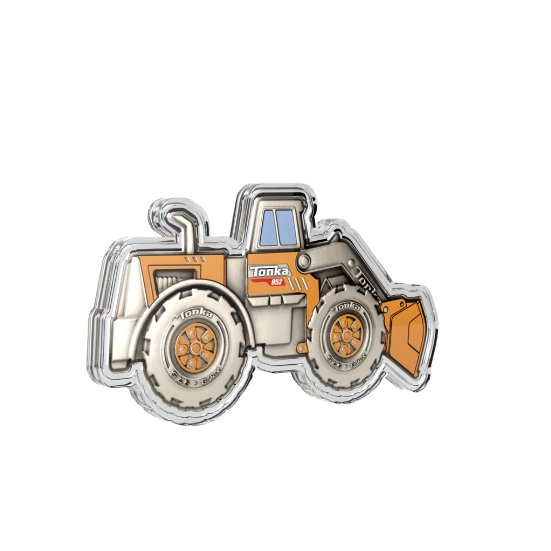 Tonka Trucks - 2. Front Loader 1oz Silver Coin