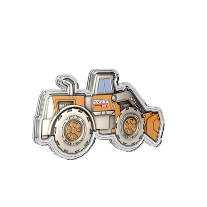 Tonka Trucks - 2. Front Loader 1oz Silver Coin