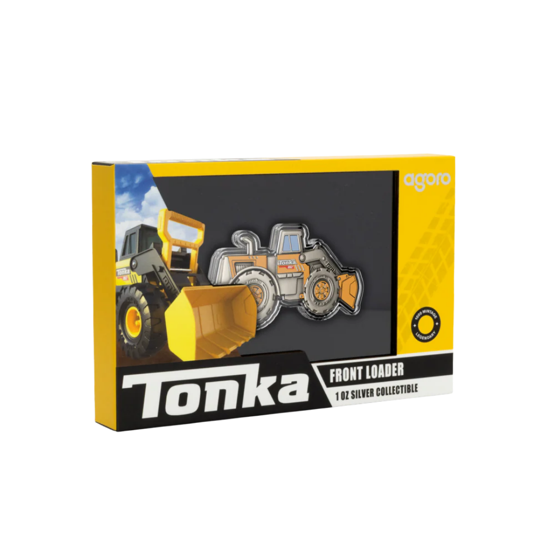 Tonka Trucks - 2. Front Loader 1oz Silver Coin