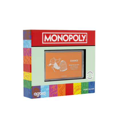 Monopoly - Chance Cards - Get out of Jail Free Card 1oz Silver Coin